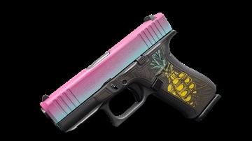 Picture of GLOCK 43X TACTICALOHA 9MM PISTOL 3.39" FXD 5.5lb 2-10RD MAGS 756542286890 -