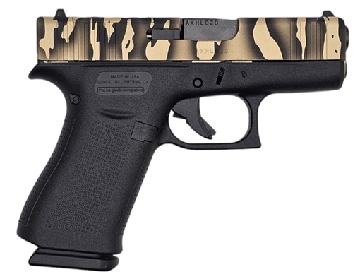 Picture of GLOCK 43X TIGER STRIPE MOS 9MM 10RD 300-180-0303-20