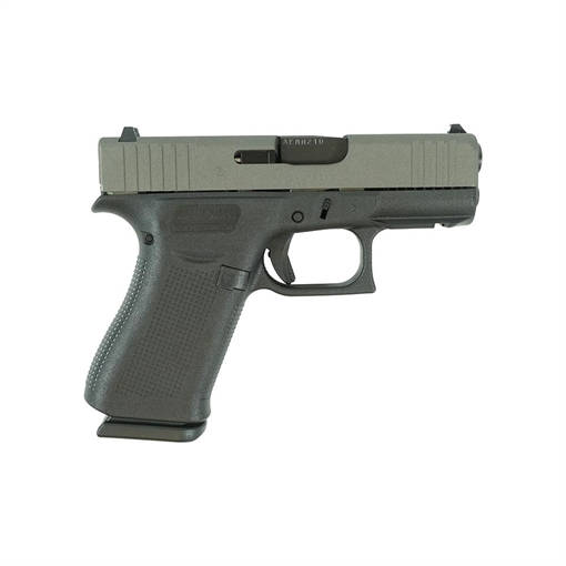 Picture of Glock 43X "Two Tone" Sliver Slide Handgun 9mm Luger 10rd Magazines(2) 3.4" Barrel Front Grip Rail USA Made UX4350201FR MODTT