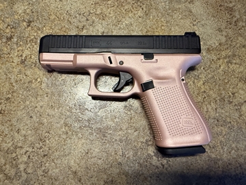 Picture of GLOCK 44 AS ROSE GOLD FRAME 22 LR 2)10 RD COMPACT PISTOL 44RGF GLO44RGF