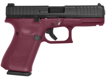 Picture of GLOCK 44 G44 HGA 22LR 4.02 IN BBL ADJ SGTS 2 10RD MAGS CERAKOTE BLACK CHERRY FRAME UA4450101BC