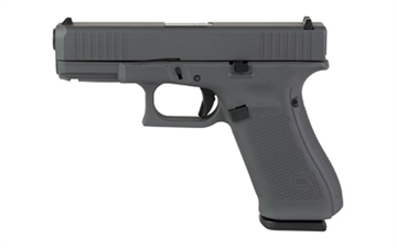 Picture of GLOCK 45, Striker Fired, Semi-automatic, Polymer Frame Pistol, Compact, 9MM, 4.02" Barrel, Cerakote Finish, Sniper Gray, 17 Rounds, 3 Magazines PA455S204-SG