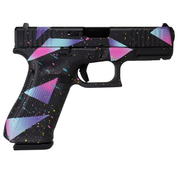 Picture of GLOCK 45 G45 GEN 5 HGA 9MM 4.0 IN BBL FS BLACK 3 17RD MAGS 5LB TRIGGER CERAKOTE 80S NIGHT PA455S20380N