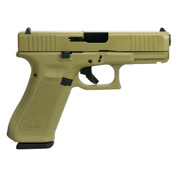 Picture of Glock 45 Gen 5 Custom "FDE" Handgun 9mm Luger 17/rd Magazines (3) 4.02" Barrel USA UA455S203 MODFDE