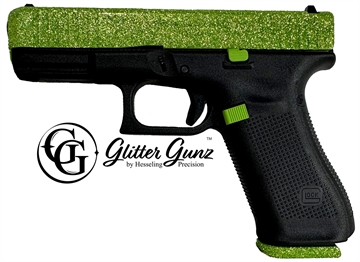 Picture of GLOCK 45 GEN5 9MM 4.02 ZOMBIE GREEN GLITTER GUN PA455S203ZGGG