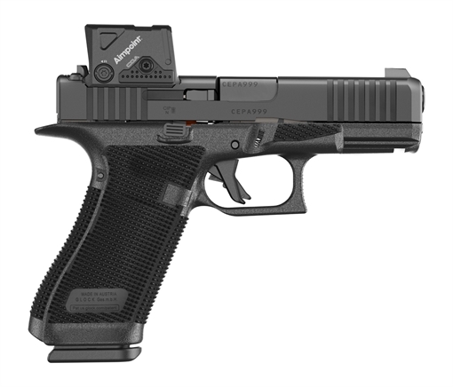 Picture of GLOCK 45 DC8 9MM GEN6 10RD AIMPOINT COA RED DOT BLACK U64550B01DC8A3