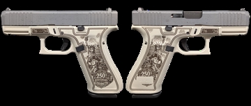 Picture of GLOCK 45 V 250TH ANNIVERSARY 9MM PISTOL 4" BLACK FXD 3-17RD MAGS PV45-250TH
