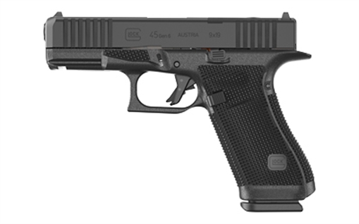 Picture of Glock 45 Gen 6 Handgun 9mm Luger 10rd Magazines(3) 4.02" Barrel Black USA Made U64550201