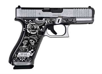 Picture of SHARK COAST CUSTOMS 45MOS C4 DAY OF THE DEAD 9MM 4IN BARREL 17RD   UA4556203MOSDOD