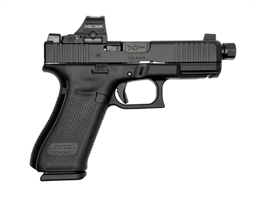 Picture of SHARK COAST CUSTOMS 45V SHARK PUPPY BLACK 9MM THREADED BARREL 17RD SAVIOR BAG HOLOSUN 407C OPTIC NO SUPPRESSOR PV4550203SPFDE-NS CAMFOUR EXCLUSIVE PV4550203SPBLK-NS