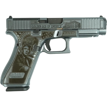 Picture of Glock 47 Gen 5 MOS Custom "Trump 47th" Handgun 9mm Luger 17rd Magazines (3) 4.49" Barrel Austria PA475S203MOS MODTDM