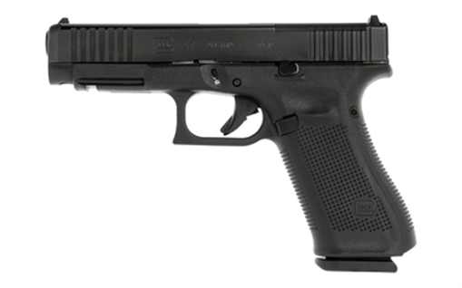Picture of Glock G47 Gen5 MOS Rebuilt Compact Frame 9mm Luger 17+1 4.49" Black GMB Barrel MOS Cut/Serrated Steel Slide Polymer Frame w/Picatinny Rail Ambidextrous PR47509MOS