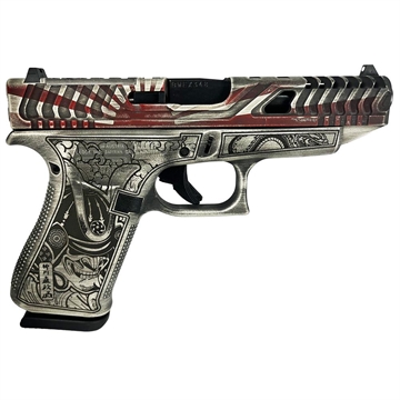 Picture of Glock 48 Custom "Rising Sun Bushido" Handgun 9mm Luger 10/rd Magazines (2) 4.17" Barrel Austria PA4850201 MODRSBS
