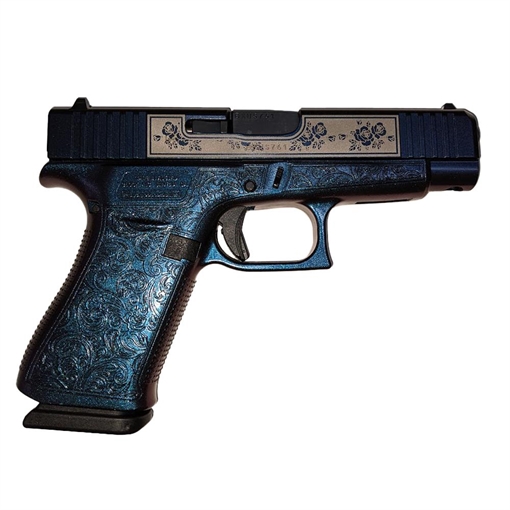 Picture of Glock 48 Gen 5 "Glock & Roses" Mongoose Purple Handgun 9mm Luger 10rd Magazines (2) 4.17" Barrel Us Made UA4850201FR MODMGR