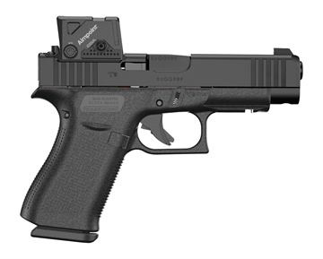 Picture of GLOCK 48 MOS8 9MM FS 15RD AIMPOINT COA BLACK FRONT RAILS UA4850B03FRMOS8A4