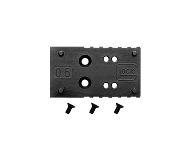 Picture of Glock Adapter Plate Black Steel Compatible w/ Glock MOS Gen 5 45ACP/10mm/40S&W 74012