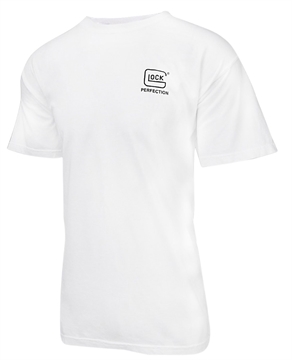 Picture of Glock Carry With Confidence White Cotton Short Sleeve Small AA75106