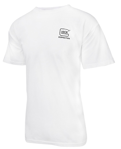Picture of Glock Carry With Confidence White Cotton Short Sleeve Large AA75108