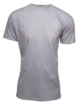Picture of Glock Pursuit Of Perfection Heather Gray Cotton/Polyester Short Sleeve Small AA75117