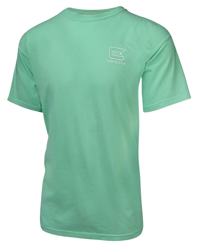 Picture of Glock Crossover Turquoise Cotton Short Sleeve Small AA75137