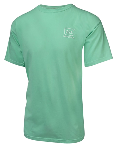 Picture of Glock Crossover Turquoise Cotton Short Sleeve Large AA75139