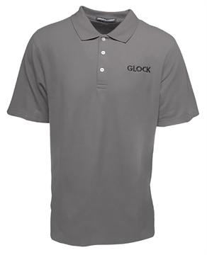 Picture of Glock Classic Polo Gray Cotton Short Sleeve Small AP95874