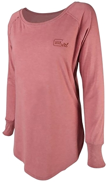 Picture of Glock Glock Girl Confidence Blush Cotton/Polyester/Rayon Long Sleeve Tunic Small AP960345