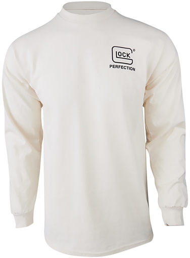 Picture of Glock Born In Austria Tan Pre-Shrunk Cotton Long Sleeve Medium AP96072