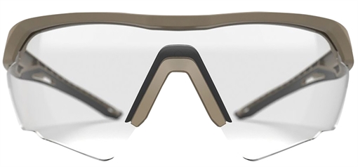 Picture of Glock Crossover Tactical Glasses Clear Lens Desert Tan Frame AS41037