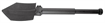 Picture of Glock Entrenching Tool Three Position Adjustment For Multiple Users, Surface Treated Black Polymer/Saw Inside Handle, Includes Nylon Storage Pouch ET17070
