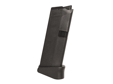 Picture of Glock Factory Handgun Magazine Black for Glock Model 42 .380 Auto 6/rd with Extension Bulk 33519