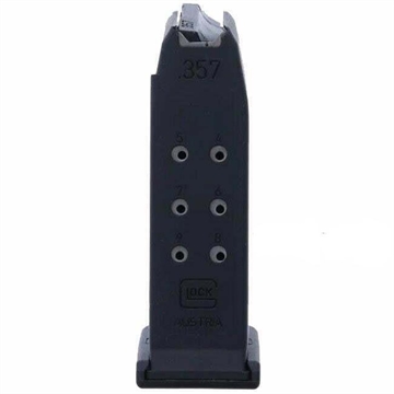 Picture of Glock Factory Handgun Magazine for Glock Model 33 .357 Sig 9/rd Black 1691
