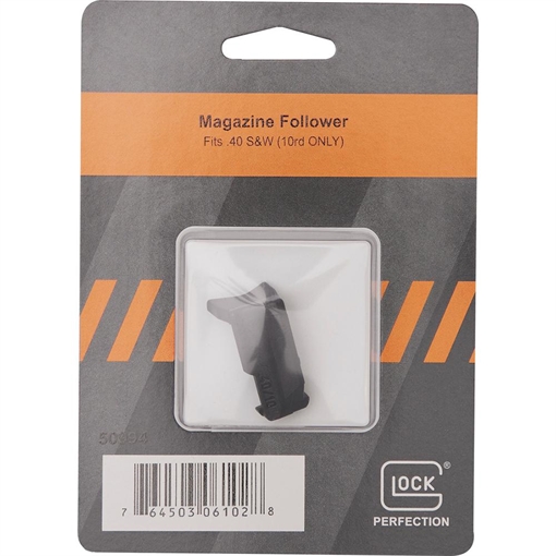 Picture of Glock Factory Magazine Follower .40 S&W 10rd ONLY Black Pkg 50994