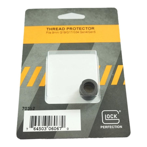 Picture of Glock Factory Thread Protector for 9mm Luger G19/G17/G34 Gen 4/5 Black Pkg 70352