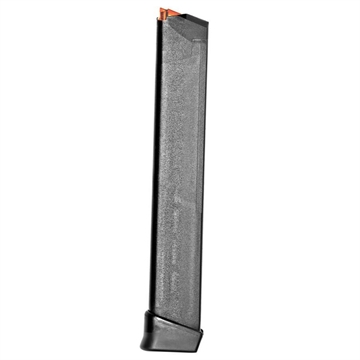 Picture of Glock G17 Factory Handgun Magazine Black 9mm Luger 33/rd (31+2) BULK MF04450
