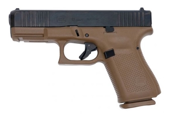 Picture of GLOCK G19 G5 9MM 10+1 4.0" FS FDE 3-10RD MAGS FRONT SERRATIONSPA195S201DE