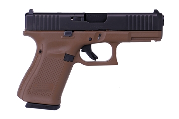 Picture of GLOCK G19 G5 9MM 10+1 4.0" MOS FDE 3-10RD MAGS FRONT SERRATIONSPA195S201MOSDE