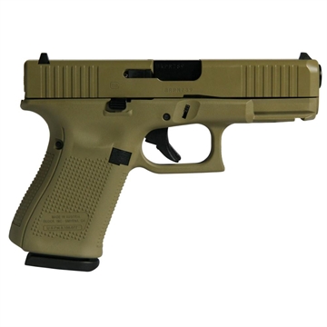 Picture of Glock G19 Gen 5 Custom "FDE" Handgun 9mm Luger 15/rd Magazines (3) 4.02" Barrel Austria PA195S203 MODFDE