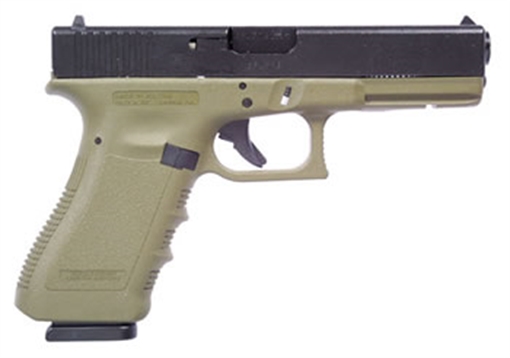 Picture of GLOCK G22 40SW FS 10SH 4.49 OD GRN # W/TWO 10RD MAGS, ACC & CASEPI22572