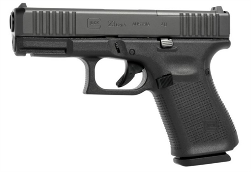 Picture of Glock G23 Gen5 Compact MOS 40 S&W 4.02" Glock Marksman Barrel 13+1, Black Frame & MOS nDLC Slide, Modular Backstrap, Ambidextrous Slide Stop, Safe Action Trigger, Optics Ready PA235S203MOS