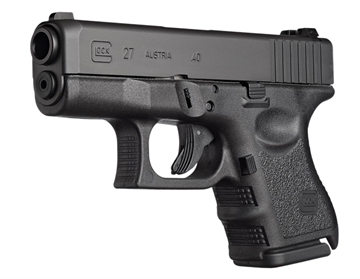 Picture of Glock G27 Gen3 Subcompact *CA Compliant 40 S&W 3.43" Barrel 9+1, Black Frame & Slide, Finger Grooved Textured Polymer Grip, Safe Action Trigger PI2750201