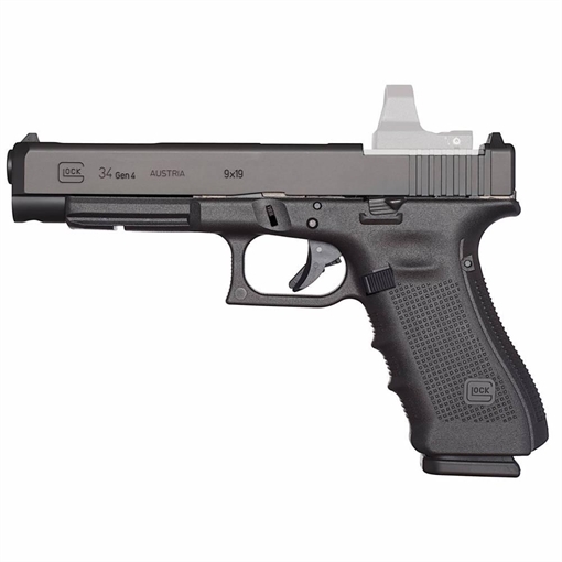 Picture of Glock G34 Gen 4 MOS Handgun 9mm 17/rd Magazines (3) 5.31" Barrel Black Austria REFURBISHED PR34501MOS