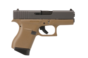 Picture of GLOCK G43 G3 FDE 9MM 6+1 3.39" FS # TWO 6RD MAGAZINESUI4350201DE