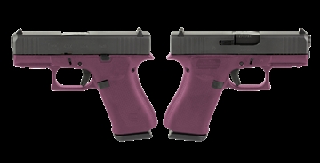 Picture of GLOCK G43X 9MM PISTOL 3.41" PISTOL CRANBERRY NIGHT SIGHTS 2-10RD MAGS    UX4350701FR-CRAN