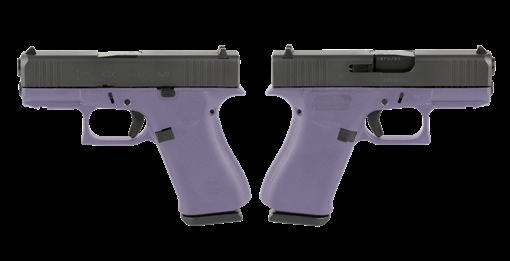 Picture of GLOCK G43X 9MM PISTOL 3.41" PURPLE ORCHID NIGHT SIGHTS 2-10RD MAGS    UX4350701FR-ORC