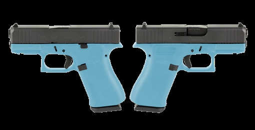 Picture of GLOCK G43X 9MM PISTOL 3.41" TIFFANY BLUE NIGHT SIGHTS 2-10RD MAGS    UX4350701FR-TB