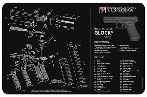 Picture of GLOCK GEN 5 BENCH MAT AS10064