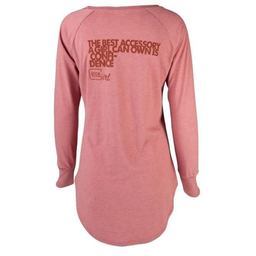 Picture of Glock Glock Girl Confidence Blush Cotton/Polyester/Rayon Long Sleeve Tunic Medium AP960346