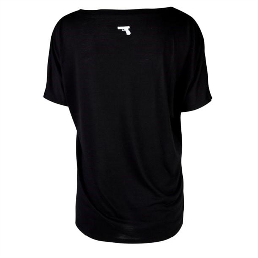 Picture of Glock Glock Girl Relaxed Black Pre-Shrunk Cotton Short Sleeve V-Neck Large AP960352