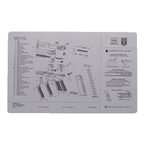 Picture of GLOCK OEM Bench Mat, Gen 5, Black AS10064